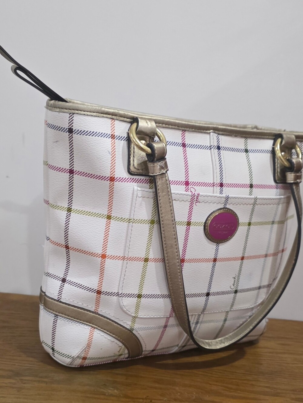 Coach Signature Coated Canvas Signature Tote bag - Picture 11 of 15